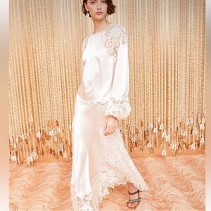 Ulla Johnson Cressida Skirt in Cowrie